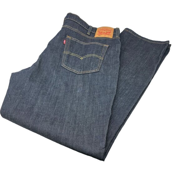 Levi's 541 Denim Blue Jeans‎ 44X34 Straight Leg - Picture 1 of 11